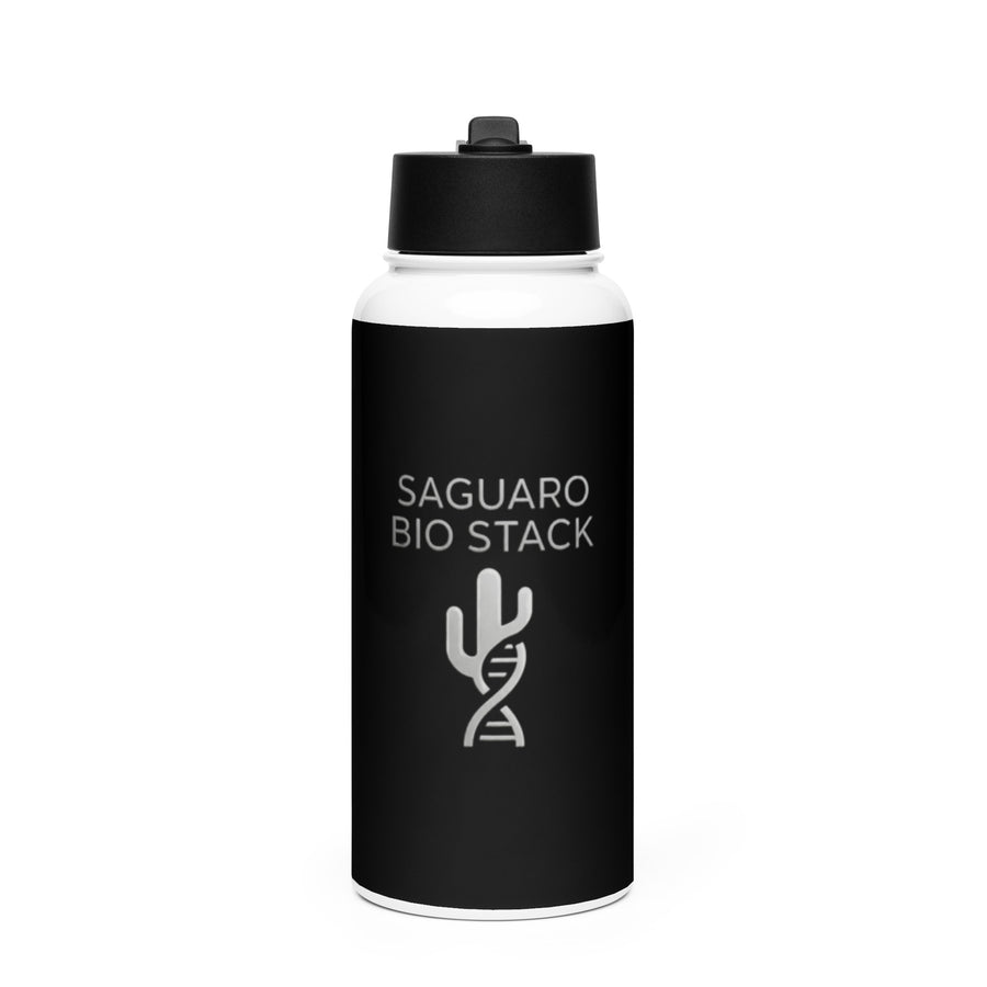 Saguaro Insulated Straw Bottle White Mark